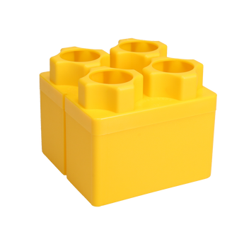 Biggo Blocks Yellow Block