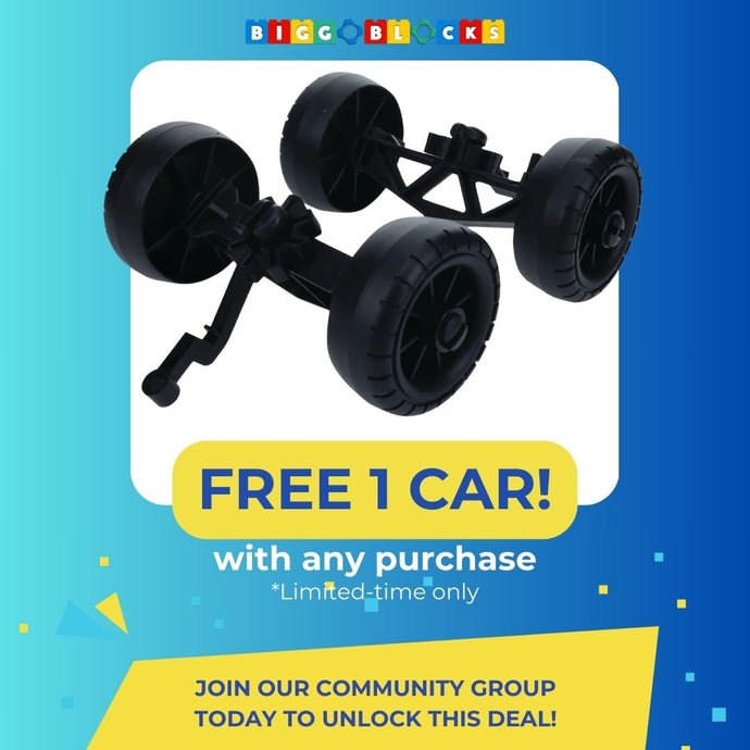 Free 1 Car with any Purchase (Limited-Time Only)
Join our community group today to unlock this deal.
