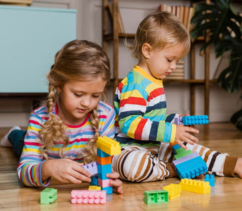 5 Indoor Play Ideas with Building Blocks for Kids on Cozy November Days