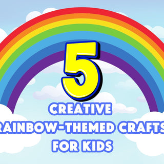 5 Creative Rainbow-Themed Crafts for Kids