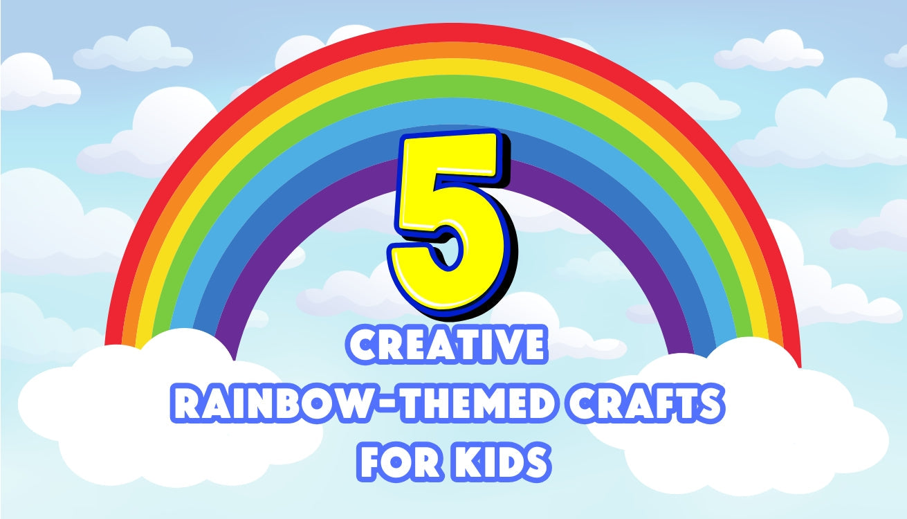Creativity Rainow 5 Creative Rainbow-Themed Crafts for Kids – BiggoBlocks