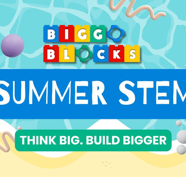 Summer STEM: Why Building with Large Building Blocks Is the Smartest Play