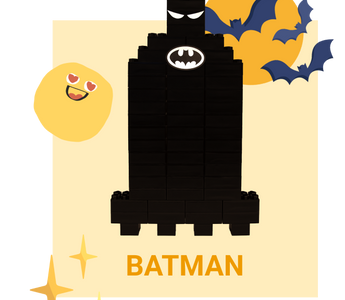 Batman Build with Biggo Blocks