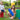 A boy and a girl happily enjoying playing outdoors with colorful jumbo building blocks from Biggo Blocks