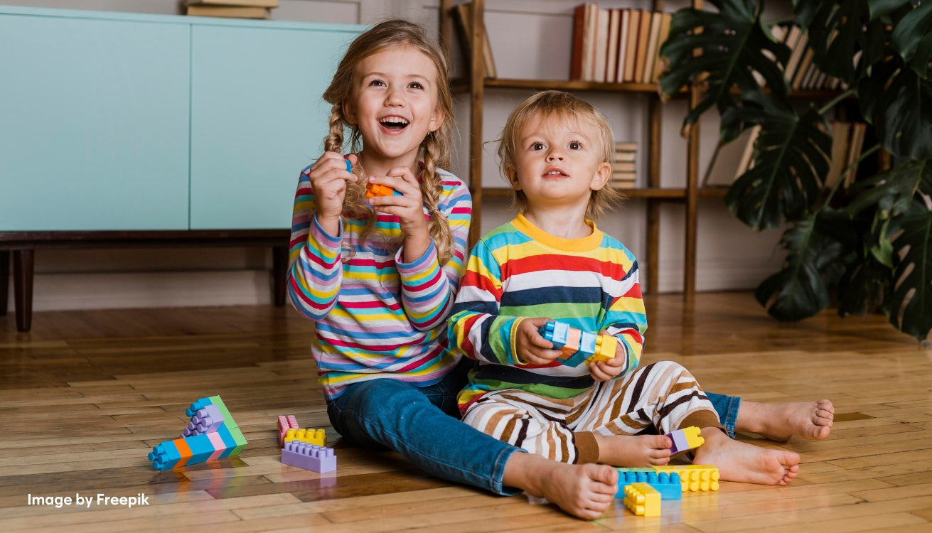 Fun Seasonal Transitions With Building Blocks for Kids