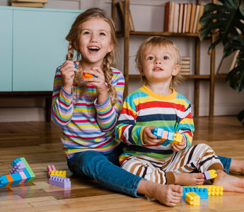 Fun Seasonal Transitions With Building Blocks for Kids