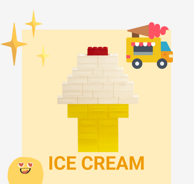 Ice Cream Build with Biggo Blocks