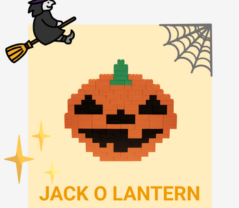 Jack O Lantern Build with Biggo Blocks