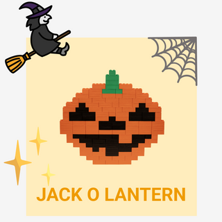 Jack O Lantern Build with Biggo Blocks