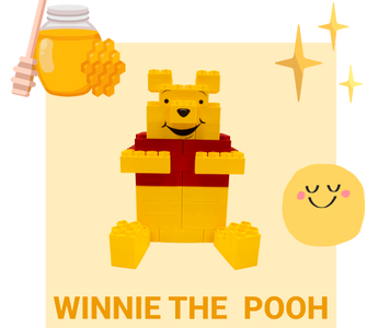 Winnie the Pooh Build with Biggo Blocks