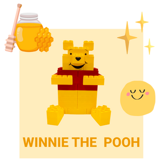 Winnie the Pooh Build with Biggo Blocks
