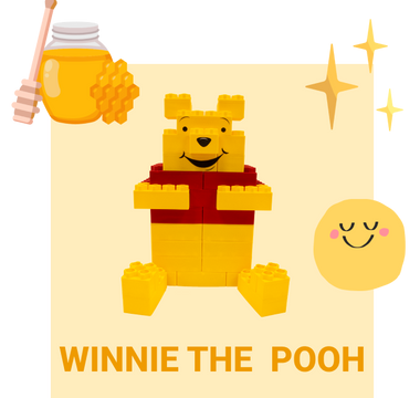 Winnie the Pooh Build with Biggo Blocks