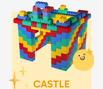 Castle Build with Biggo Blocks
