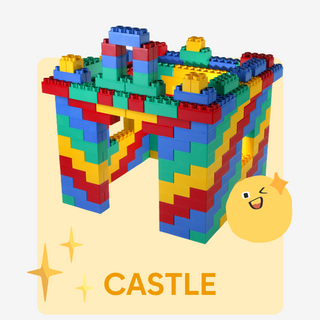 Castle Build with Biggo Blocks