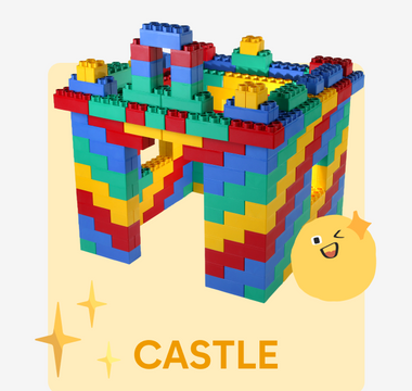 Castle Build with Biggo Blocks