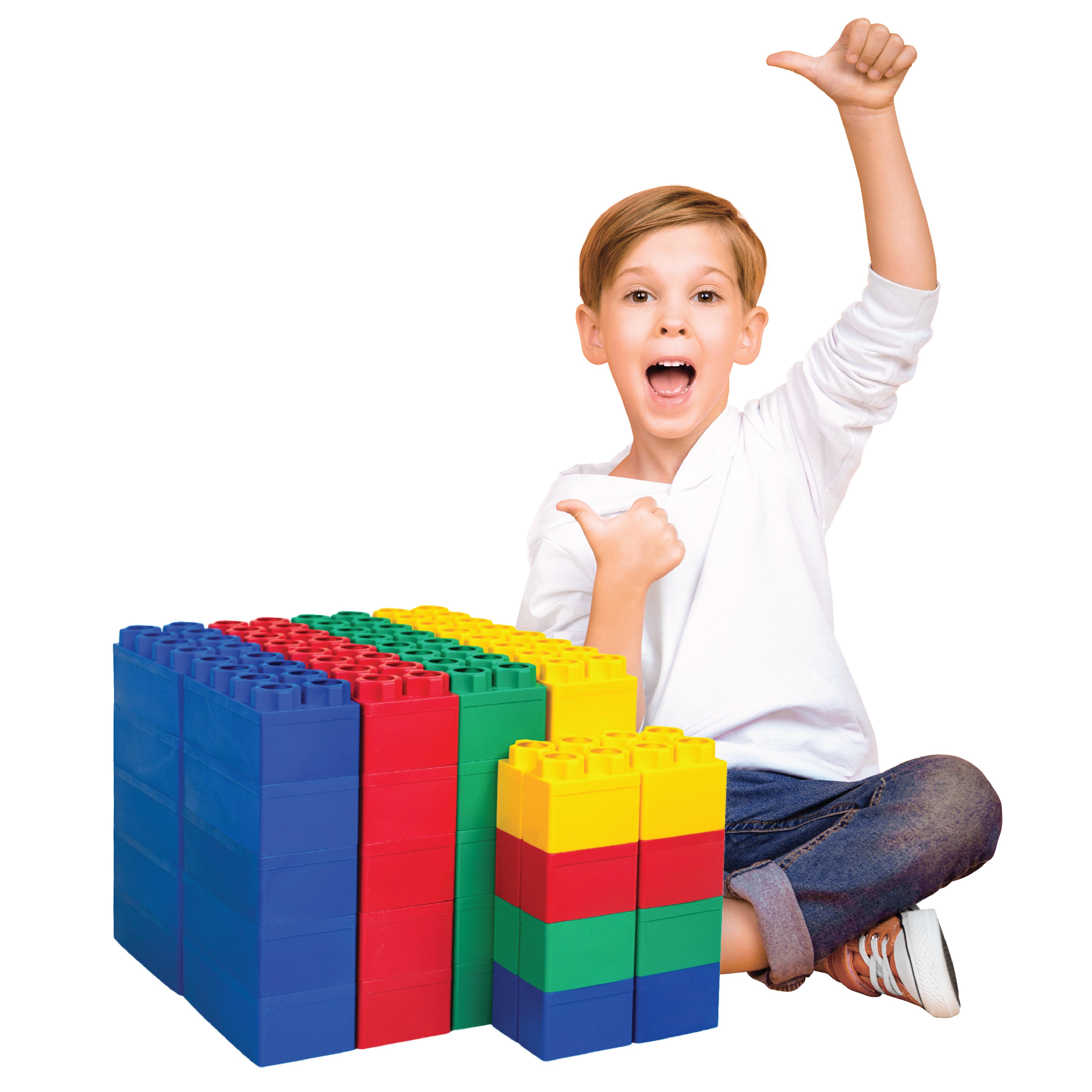 Jumbo Building Blocks 48 PC - Learner Set