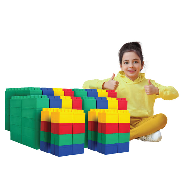 Biggo Blocks Jumbo Building Blocks 192 PC Jumbo Set – BiggoBlocks