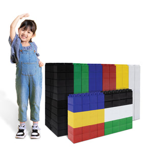 Jumbo Building Blocks Mega Set – 288 PC – Large Blocks for Kids