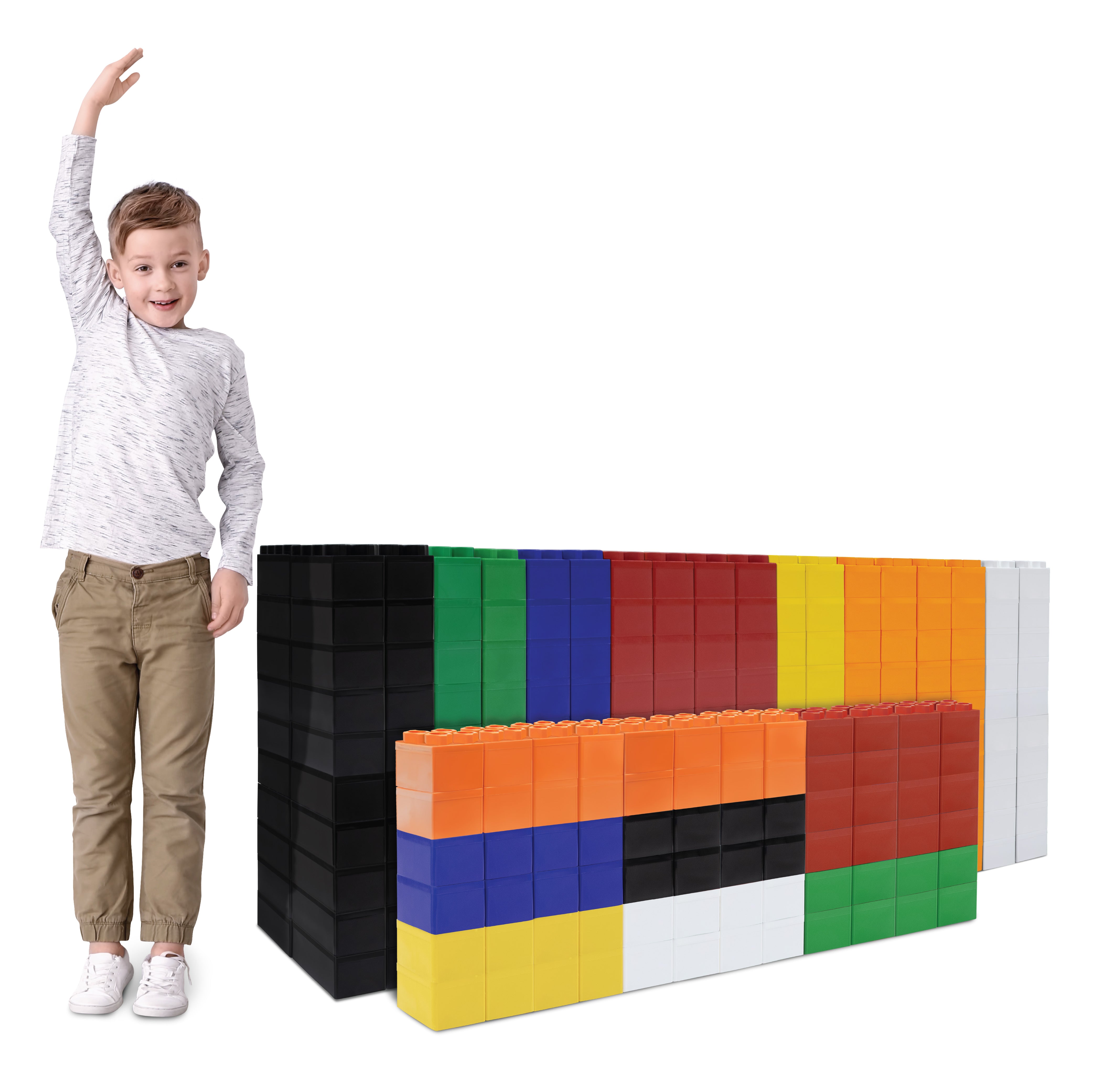 Jumbo Building Blocks Mega Set – 432 PC – Large Blocks for Kids ...