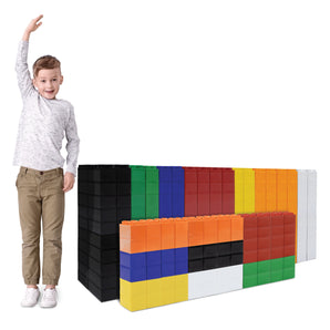 Jumbo Building Blocks Mega Set – 432 PC – Large Blocks for Kids