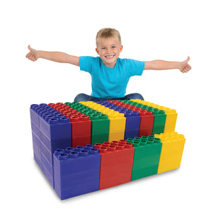 Jumbo Building Blocks – 92 PC Large Block Builder Set (Big Blocks Only)