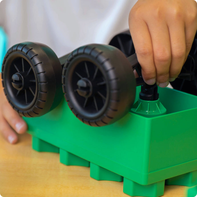 Biggo Blocks Wheel Sets – Build Vehicles & Moving Creations – BiggoBlocks